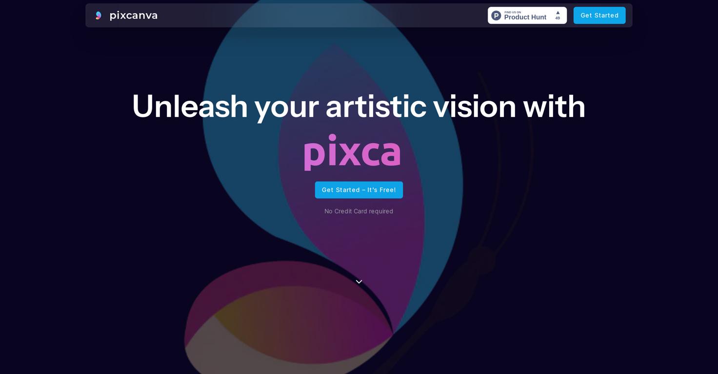 PixcanvaWebsite Screenshot