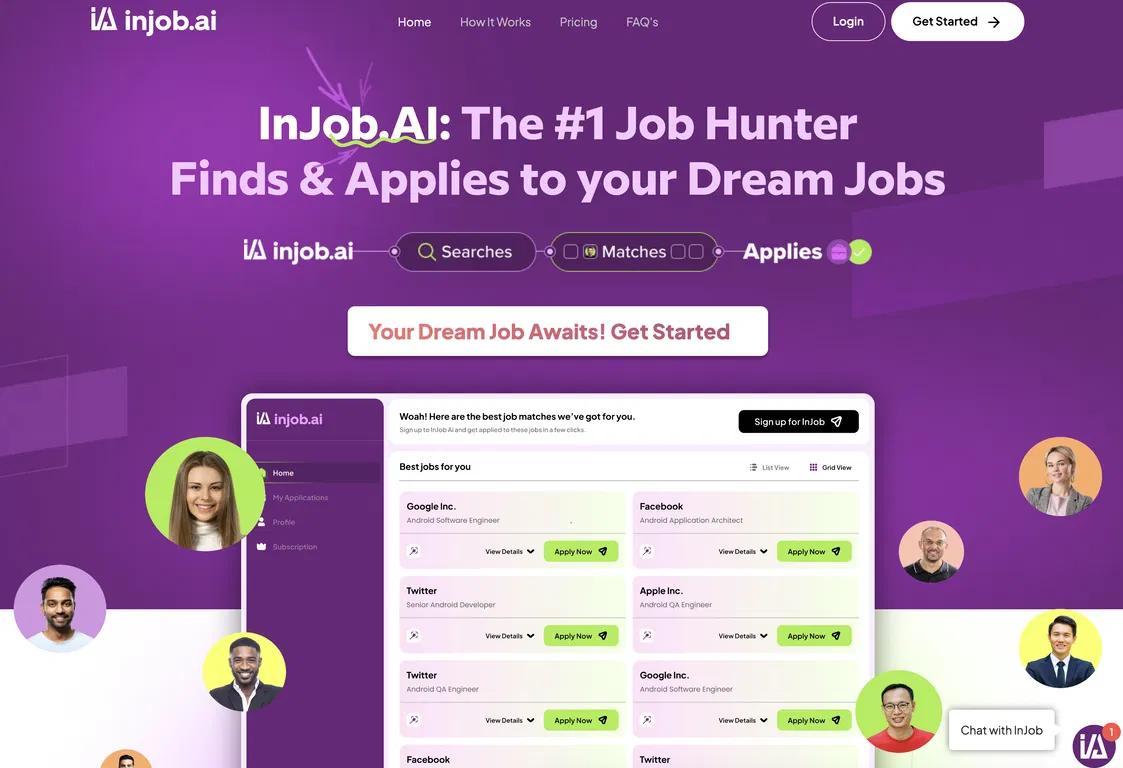 InJob AI Website