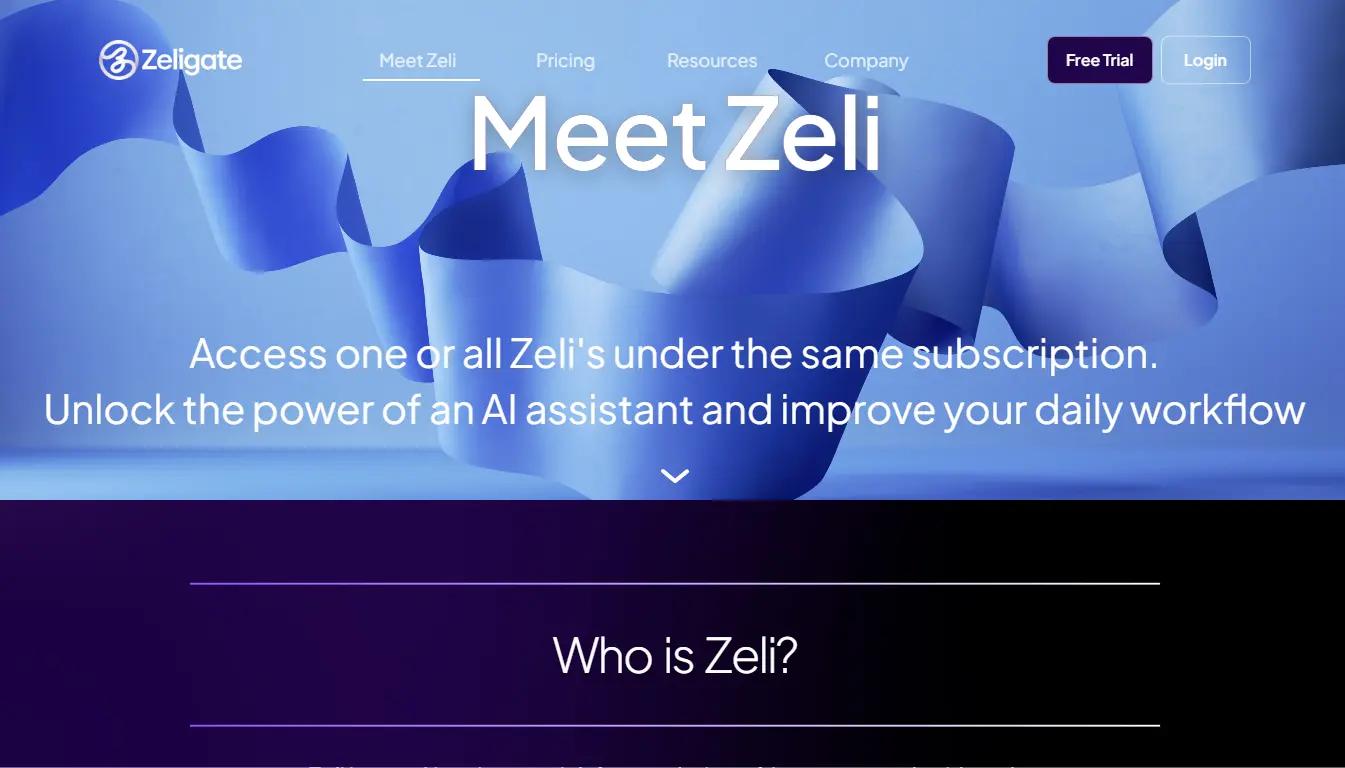 Zeligate Website