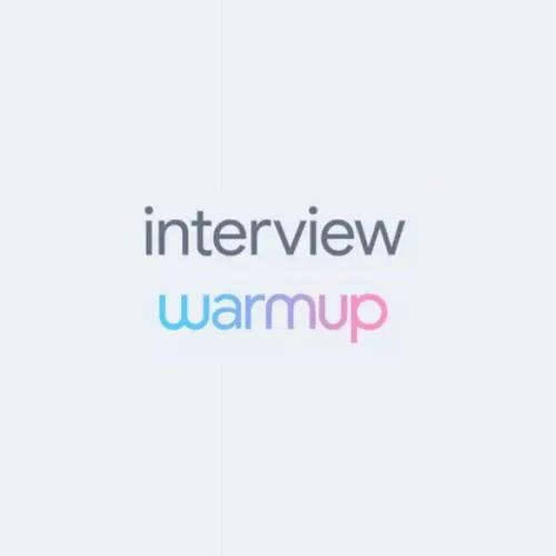 Interview Warmup Logo