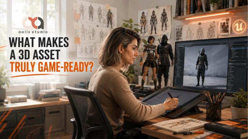 What Makes Game-Ready 3D Assets? A Practical Production Guide