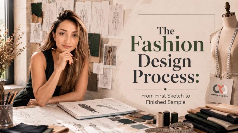 The Fashion Design Process: From First Sketch to Finished Sample