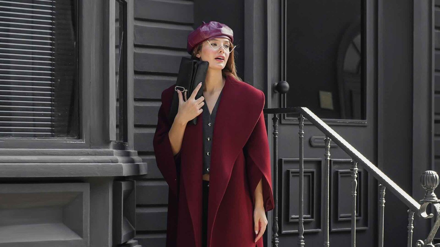 Vir Maison statement coat — final collection styling