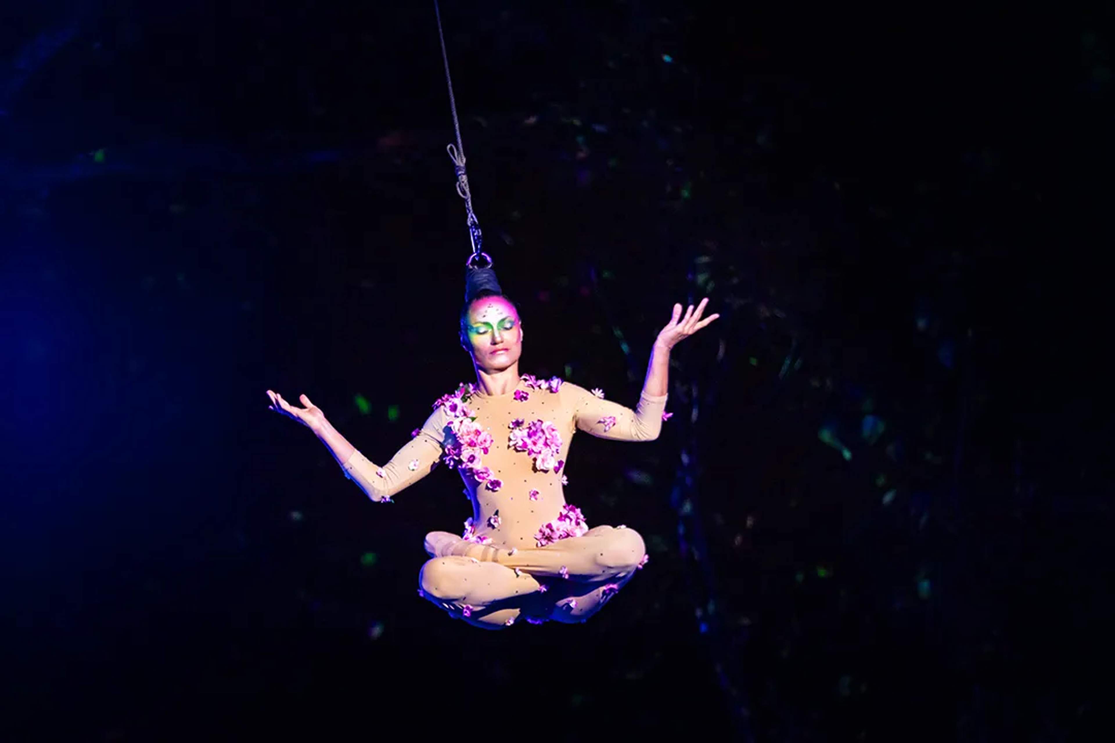 Acrobat at Rhythms of the Night.