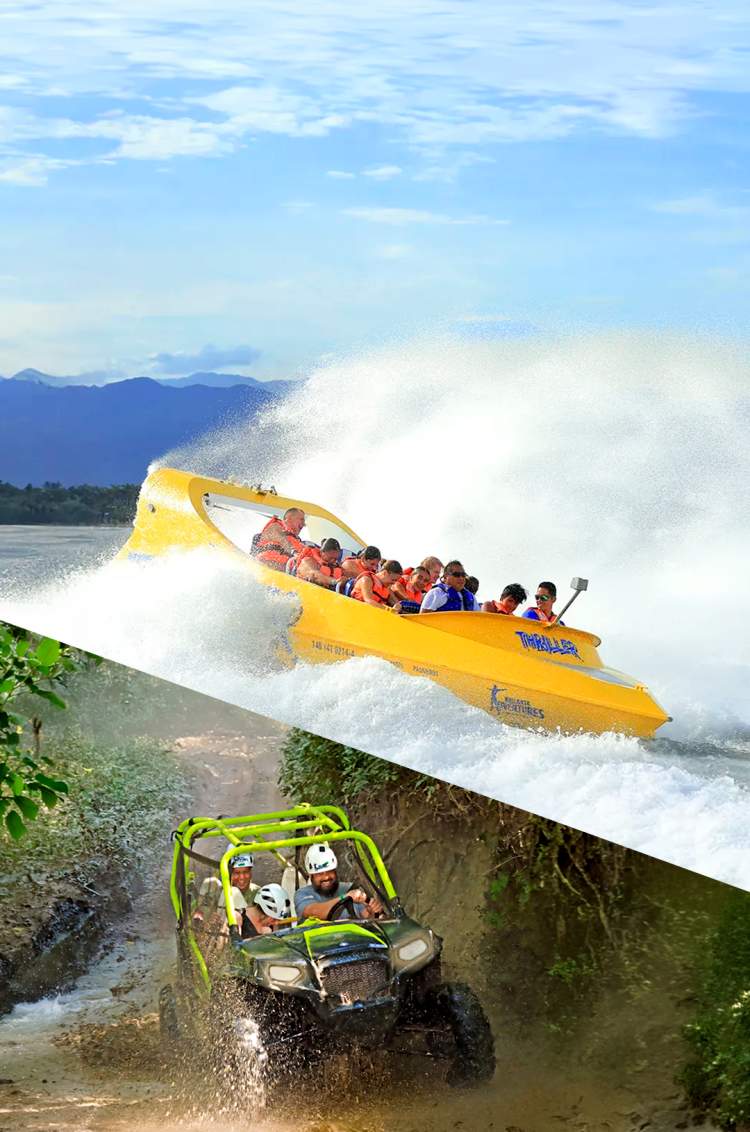Exciting combination of adrenaline activities for teenagers and adults in a great-value Puerto Vallarta Tour Package.