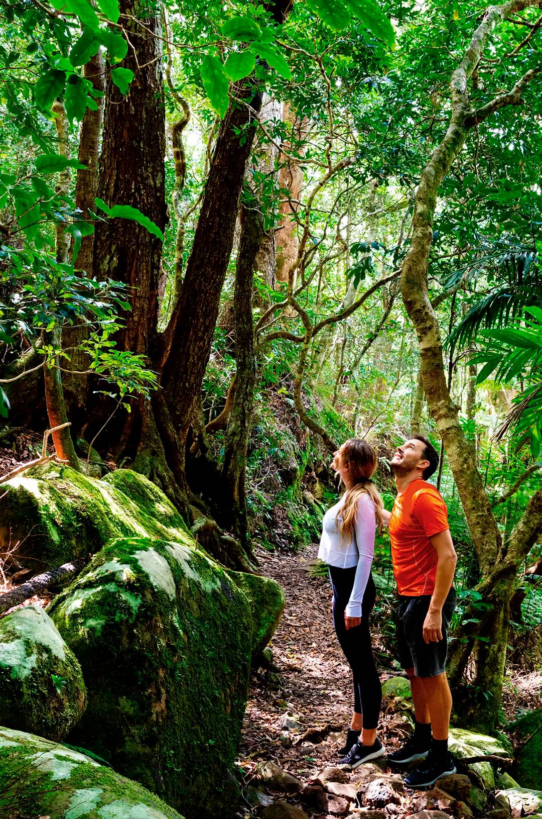 Couple enjoying at Puerto Vallarta hiking, as part of the All Terrain tour.