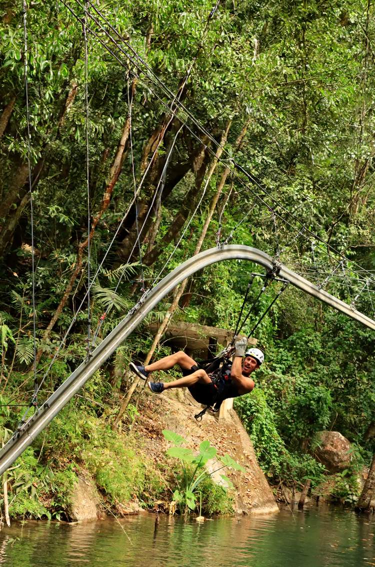 Puerto Vallarta excursion package with zip lines and dolphins.