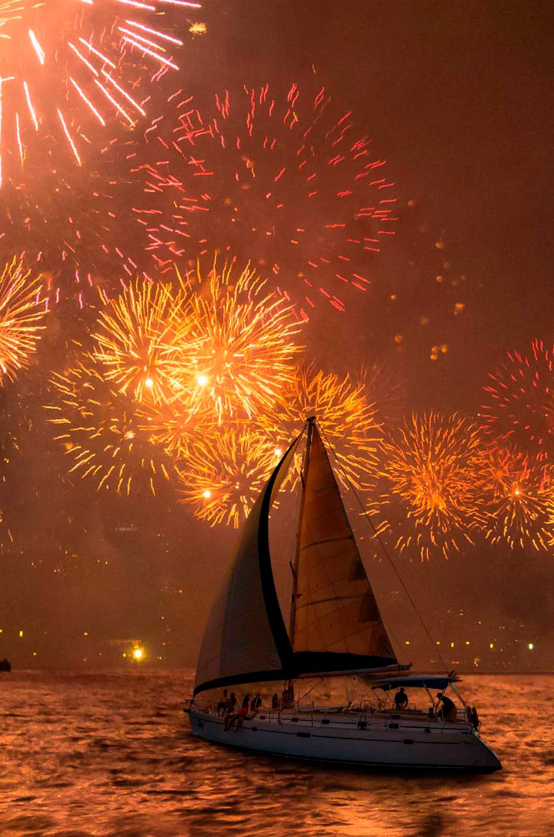 Celebrate New Year's Eve in Puerto Vallarta on a New Year's Eve Cruise with an open bar and a delicious meal.