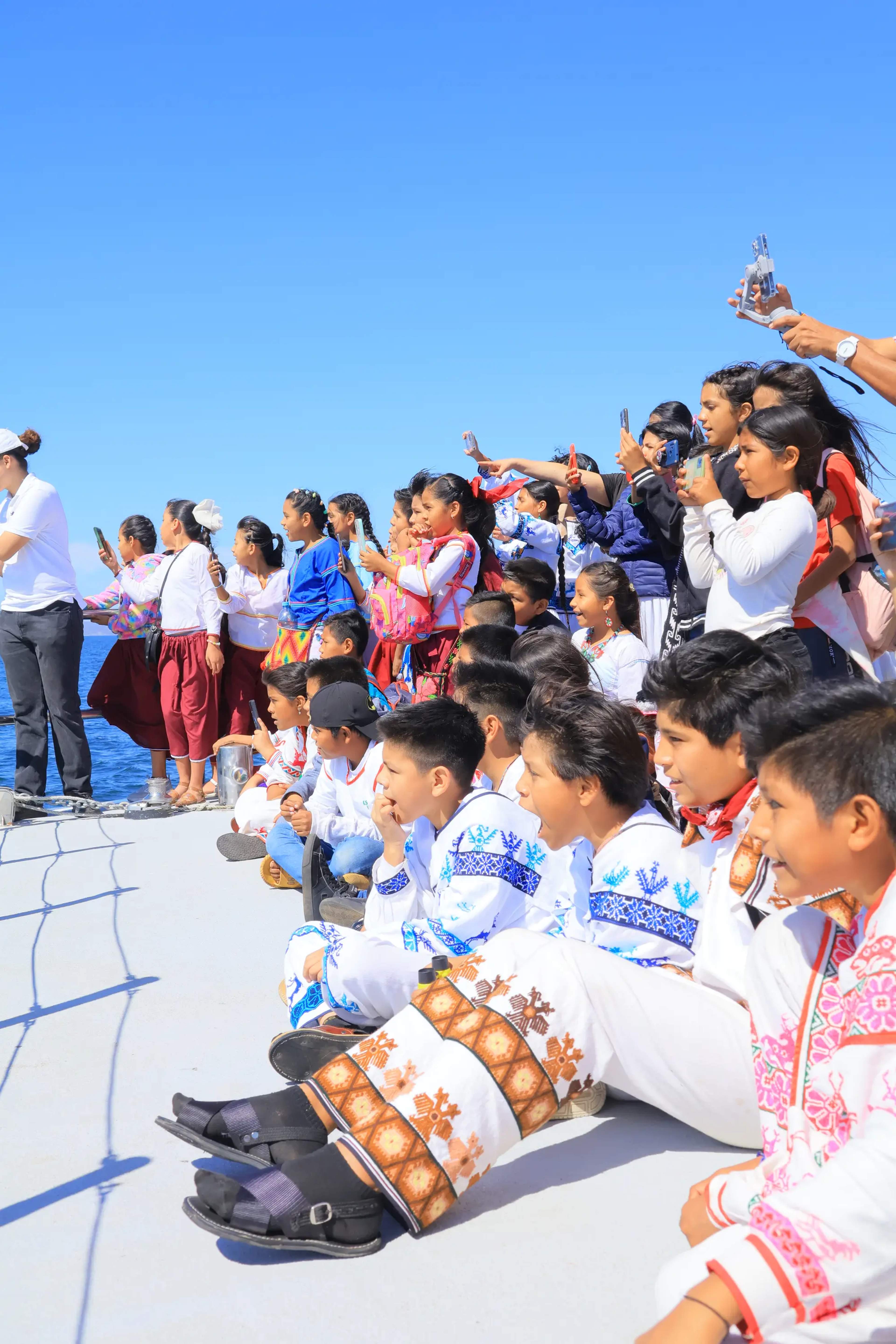 Viendo por primera vez a la ballena jorobada
