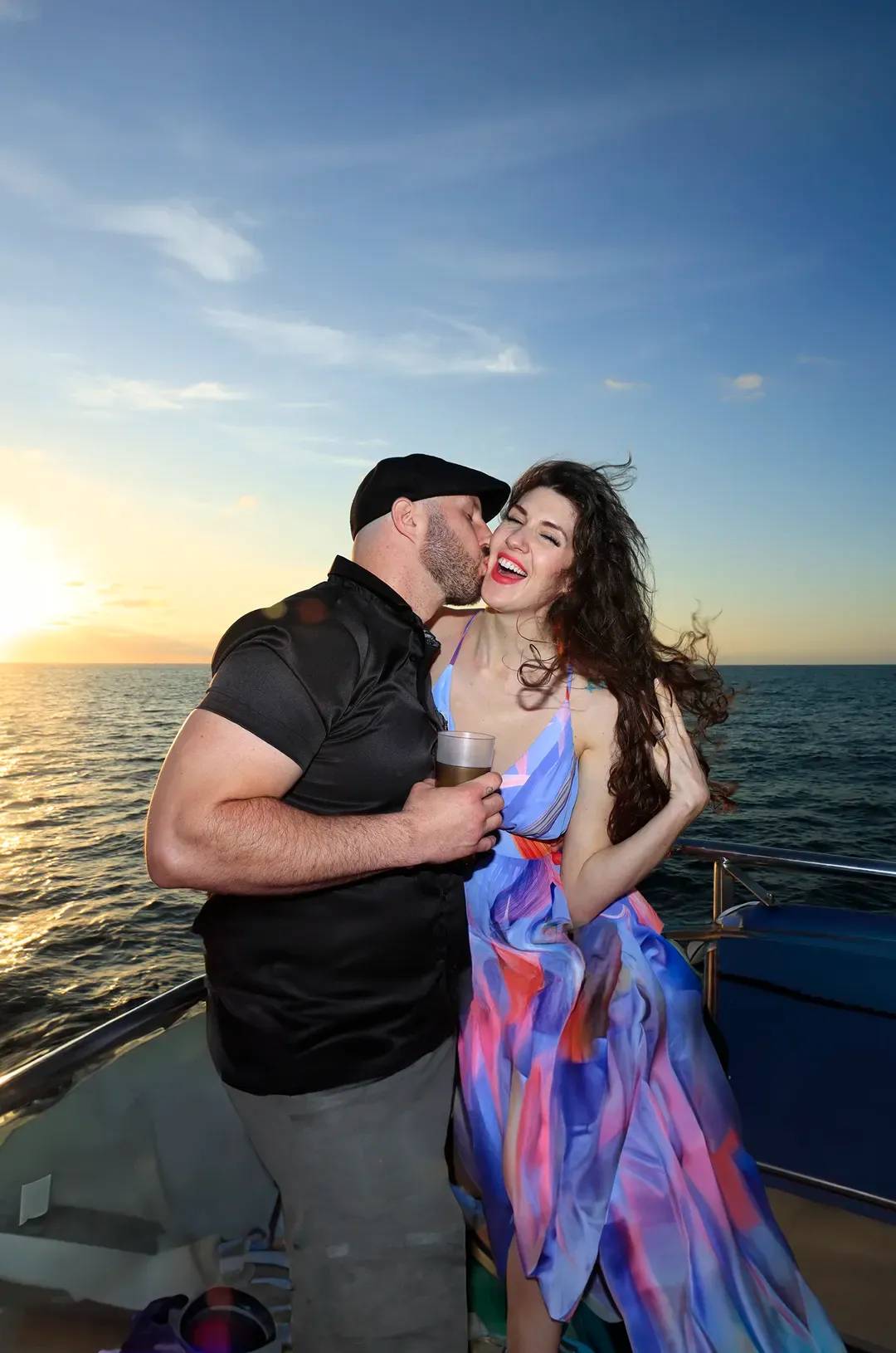 Puerto Vallarta sunset cruise on the way to Rhythms of the Night.