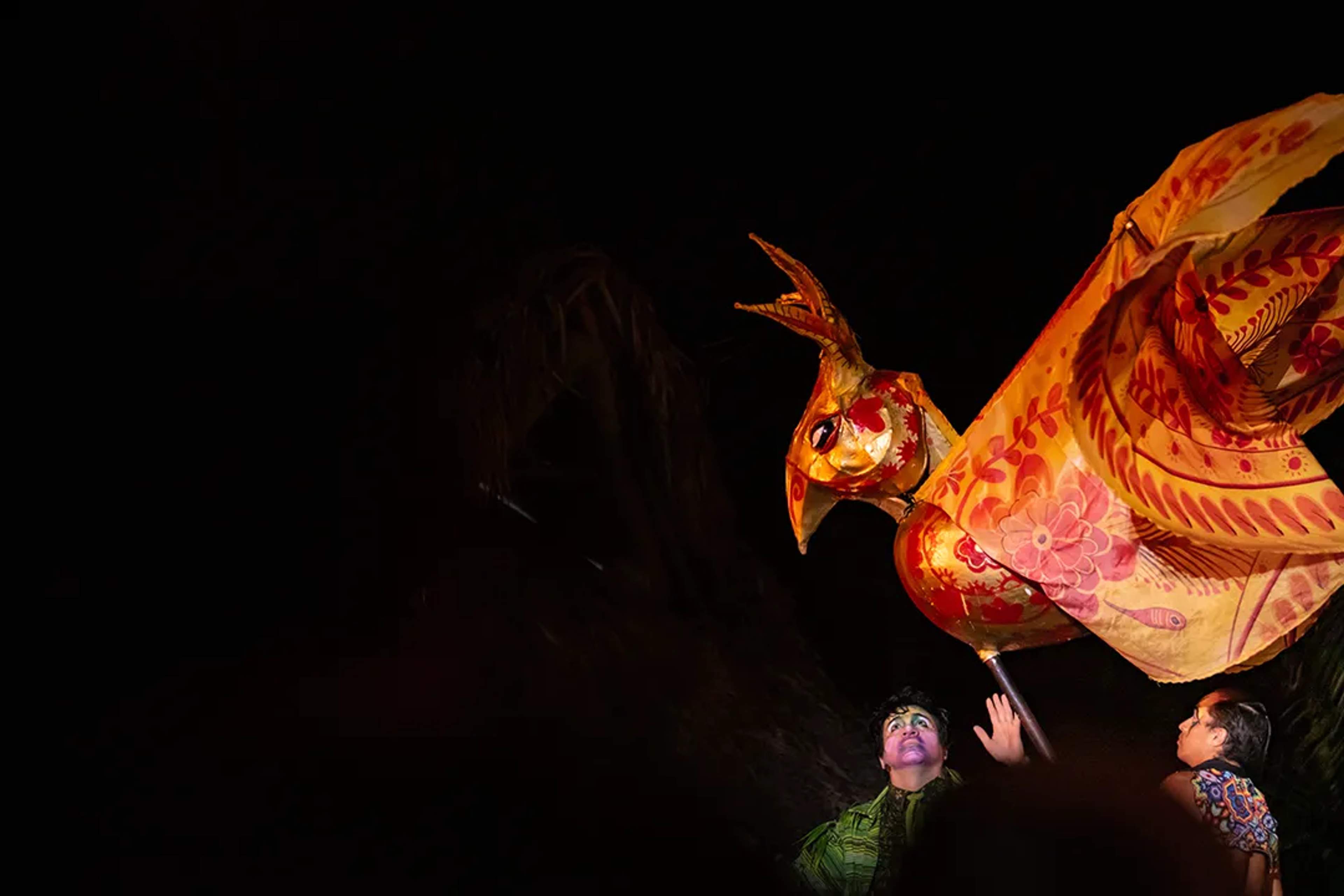 Scenic elements of Rhythms of the Night.