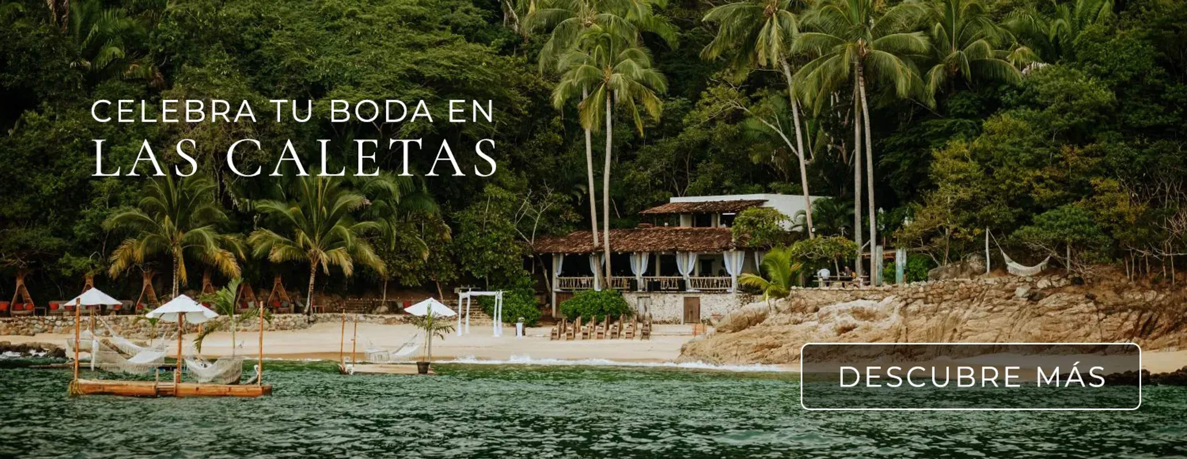 Bodas en Las Caletas. Obtén más información.