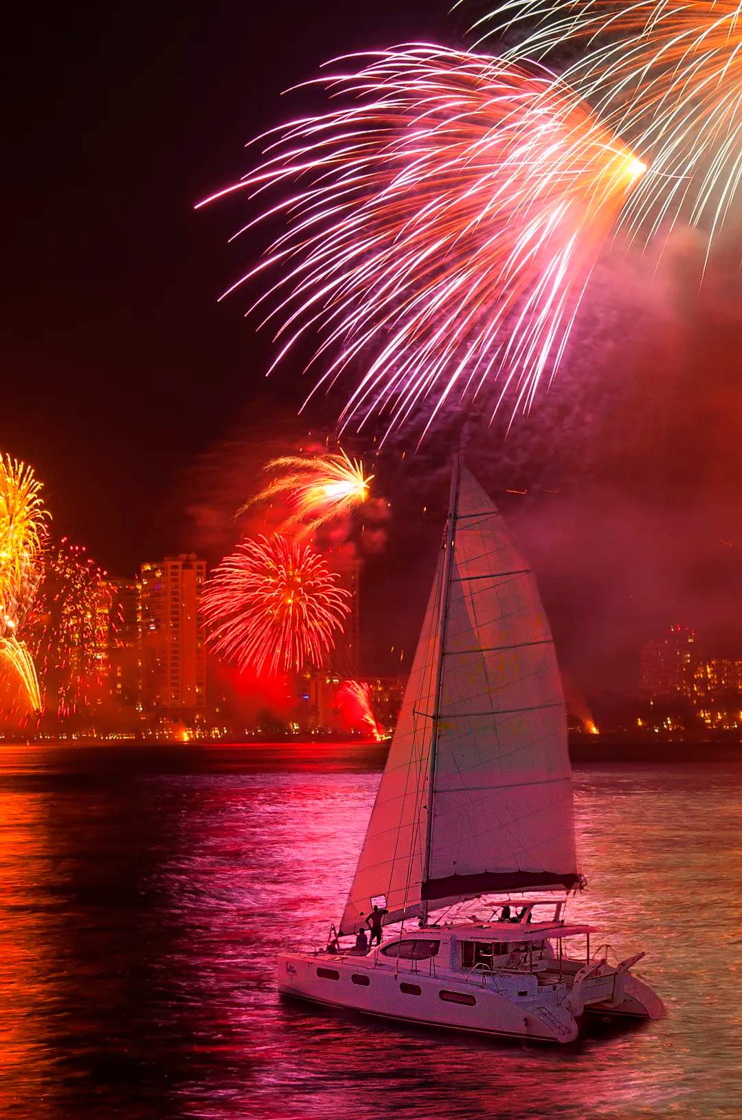 Enjoy New Year's Eve in Puerto Vallarta aboard a Luxury New Year Cruise Catamaran.