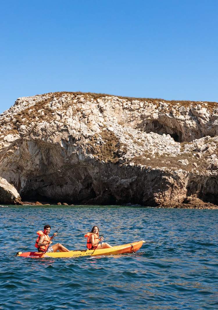 Explore Marietas Islands by kayak
