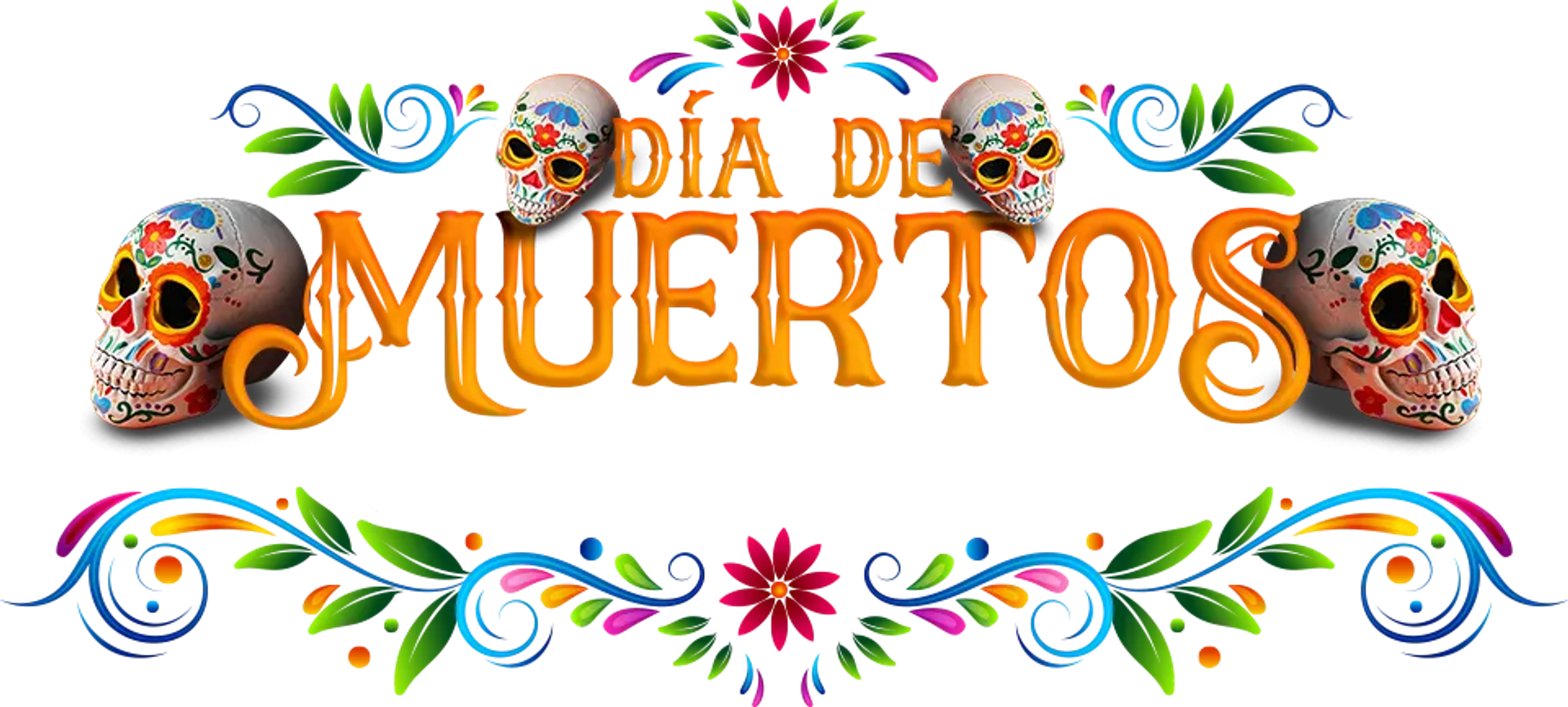 Banner dia de muertos