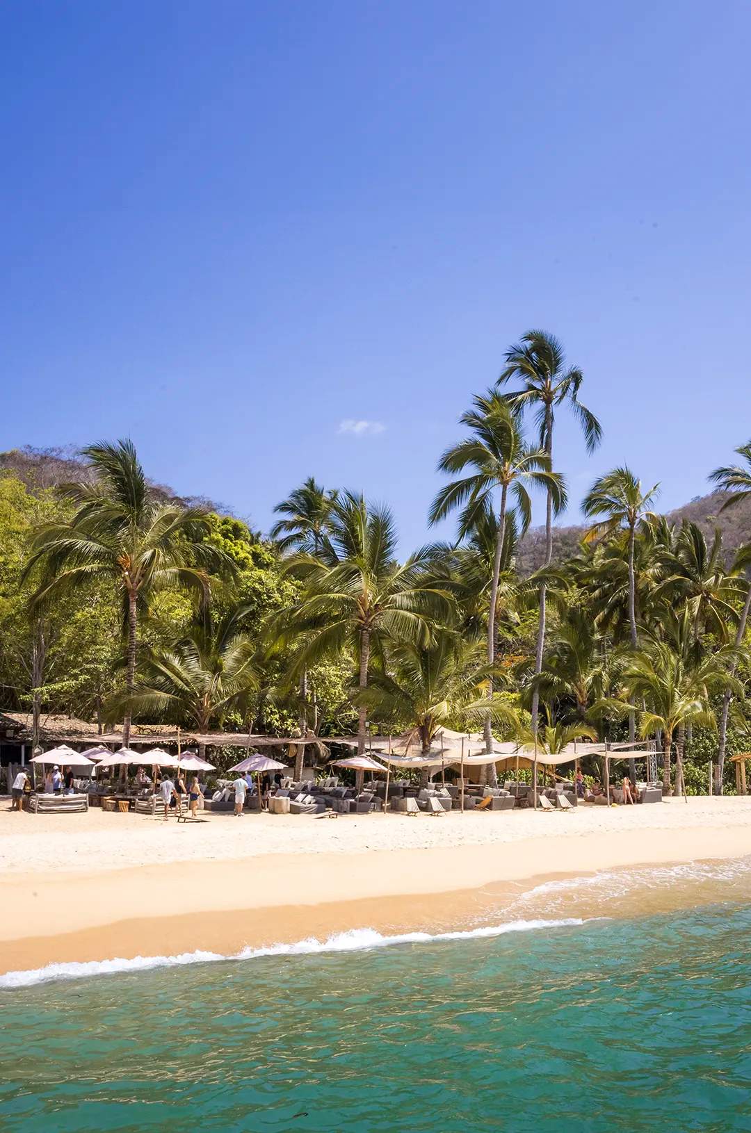 Majahuitas beach, as part of a Puerto Vallarta excursion package.