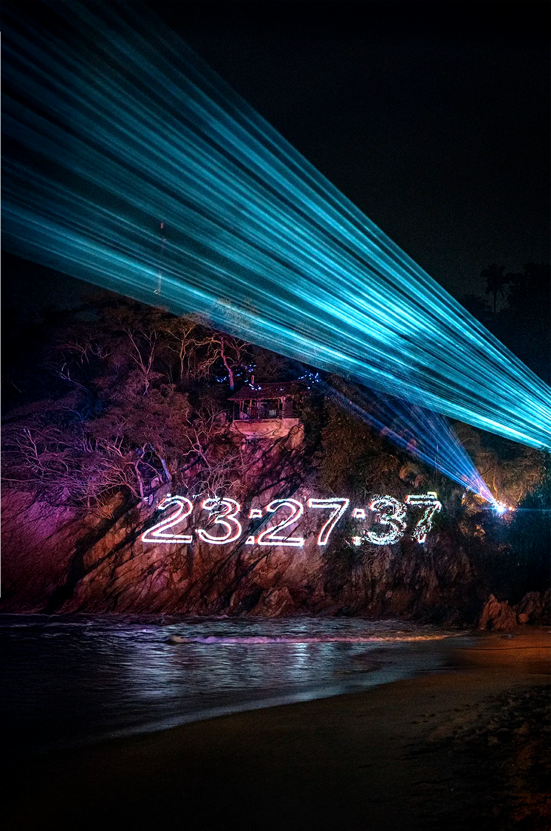 Countdown on the beach at the best Puerto Vallarta NYE Party.