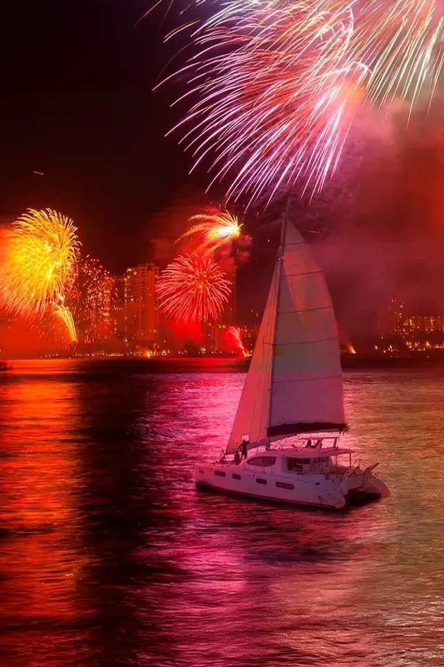 Enjoy New Year's Eve in Puerto Vallarta aboard a Luxury New Year Cruise Catamaran.