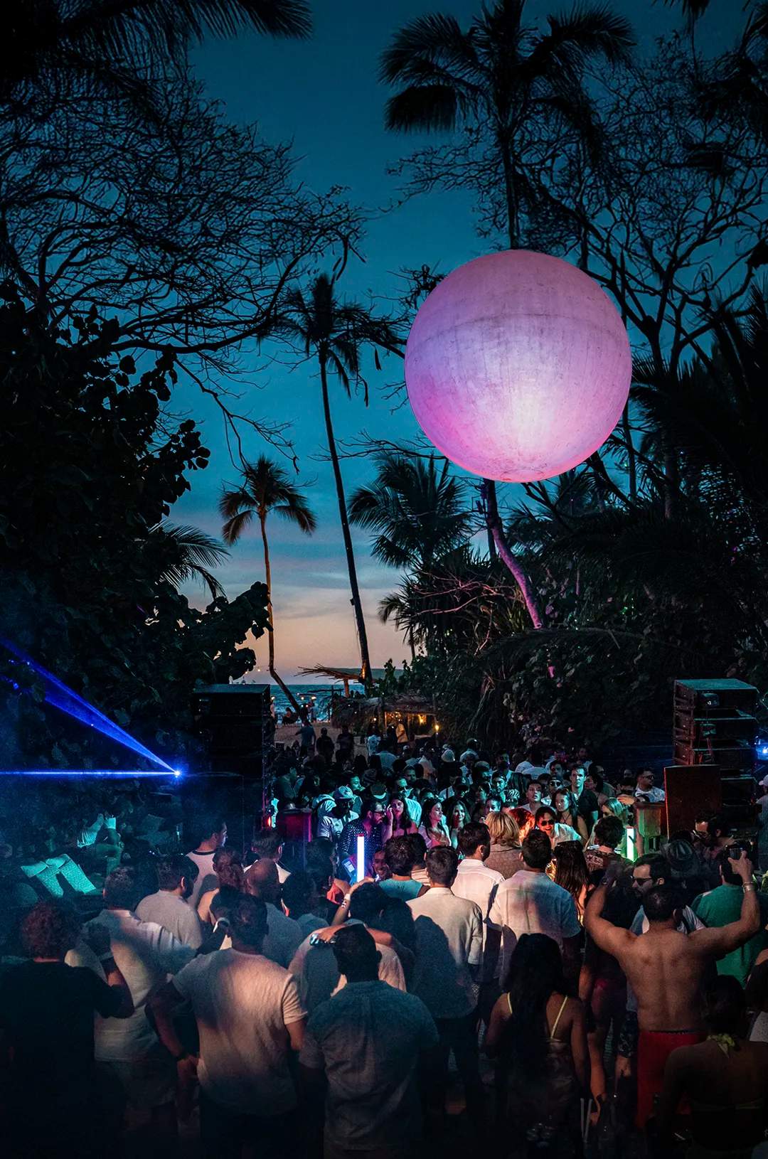 Majahuitas, the stage for the best Puerto Vallarta New Years Eve electronic music party.