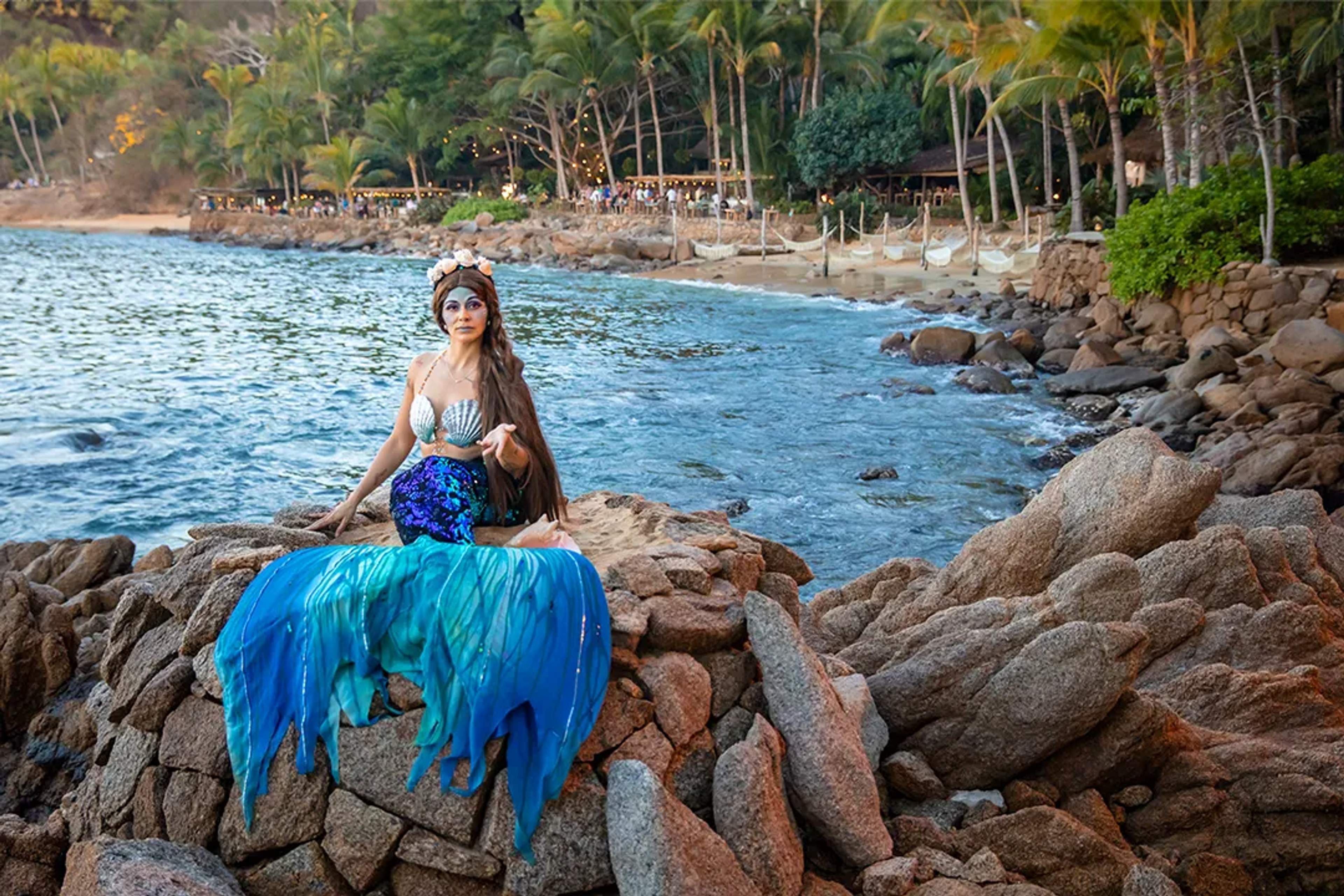 Fantastic character at Rhythms of the Night.