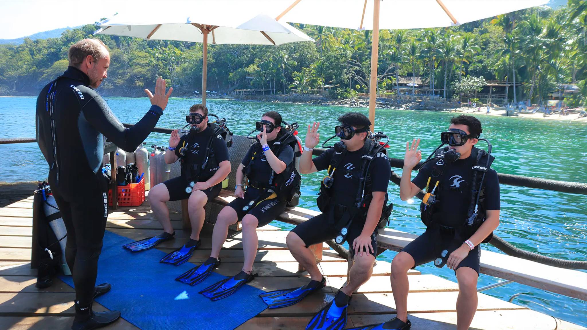 Diving Training PADI Open Water Diver Certification