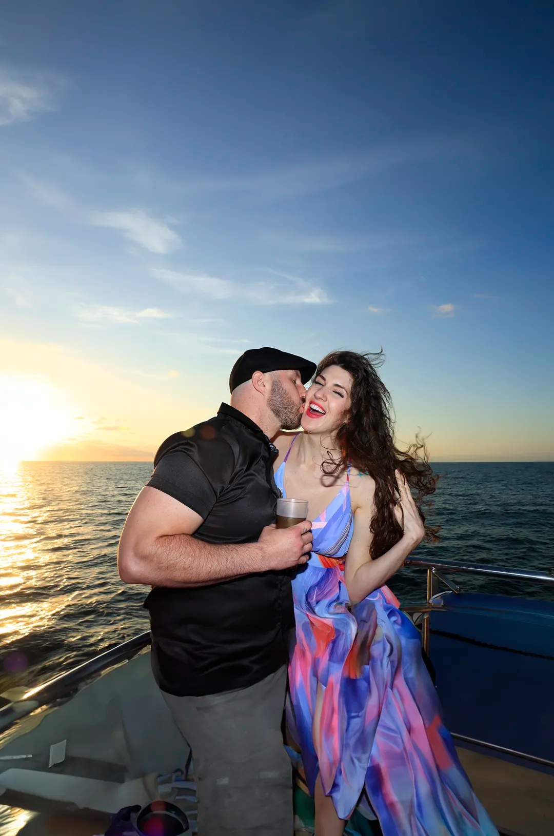 Puerto Vallarta sunset cruise on the way to Rhythms of the Night.