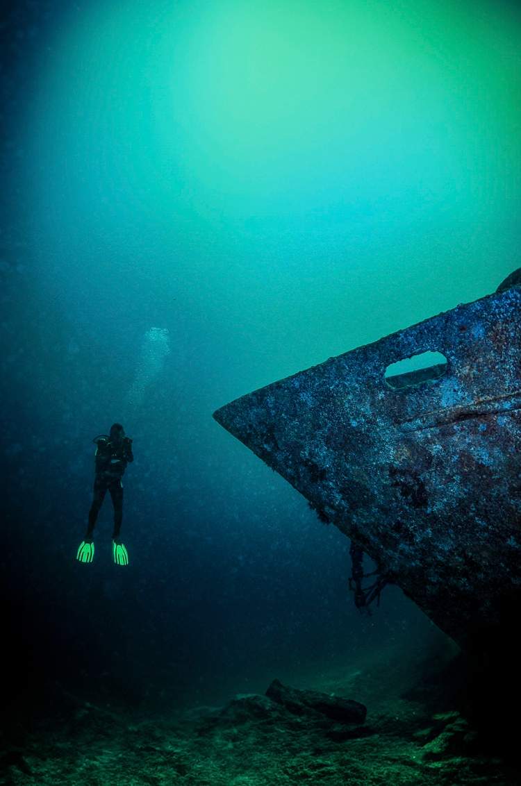 Puerto Vallarta Shipwreck Scuba Diving.