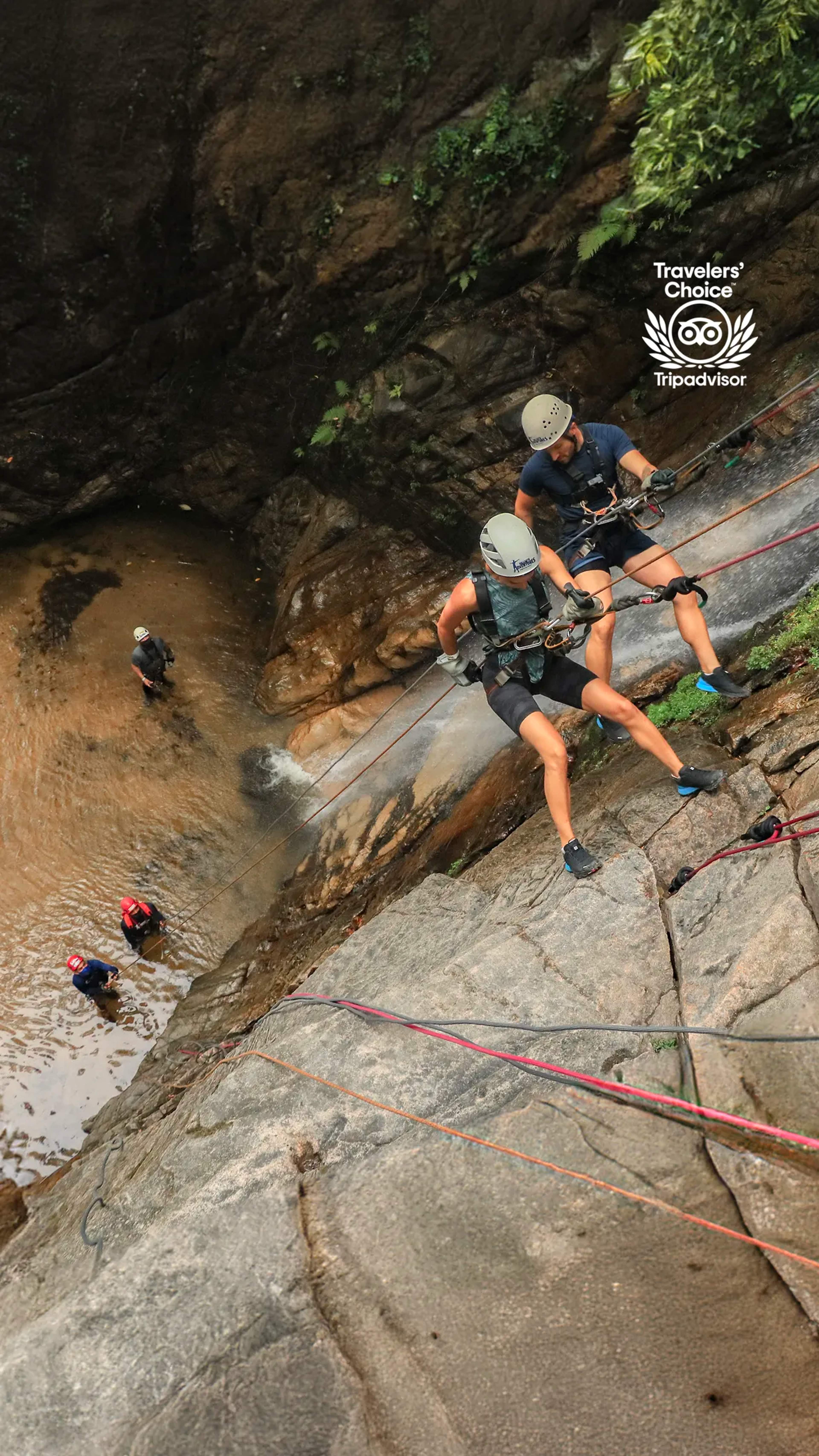 Embark on an Adventure Tour in Vallarta, featuring thrilling activities like rappelling and canyoning.