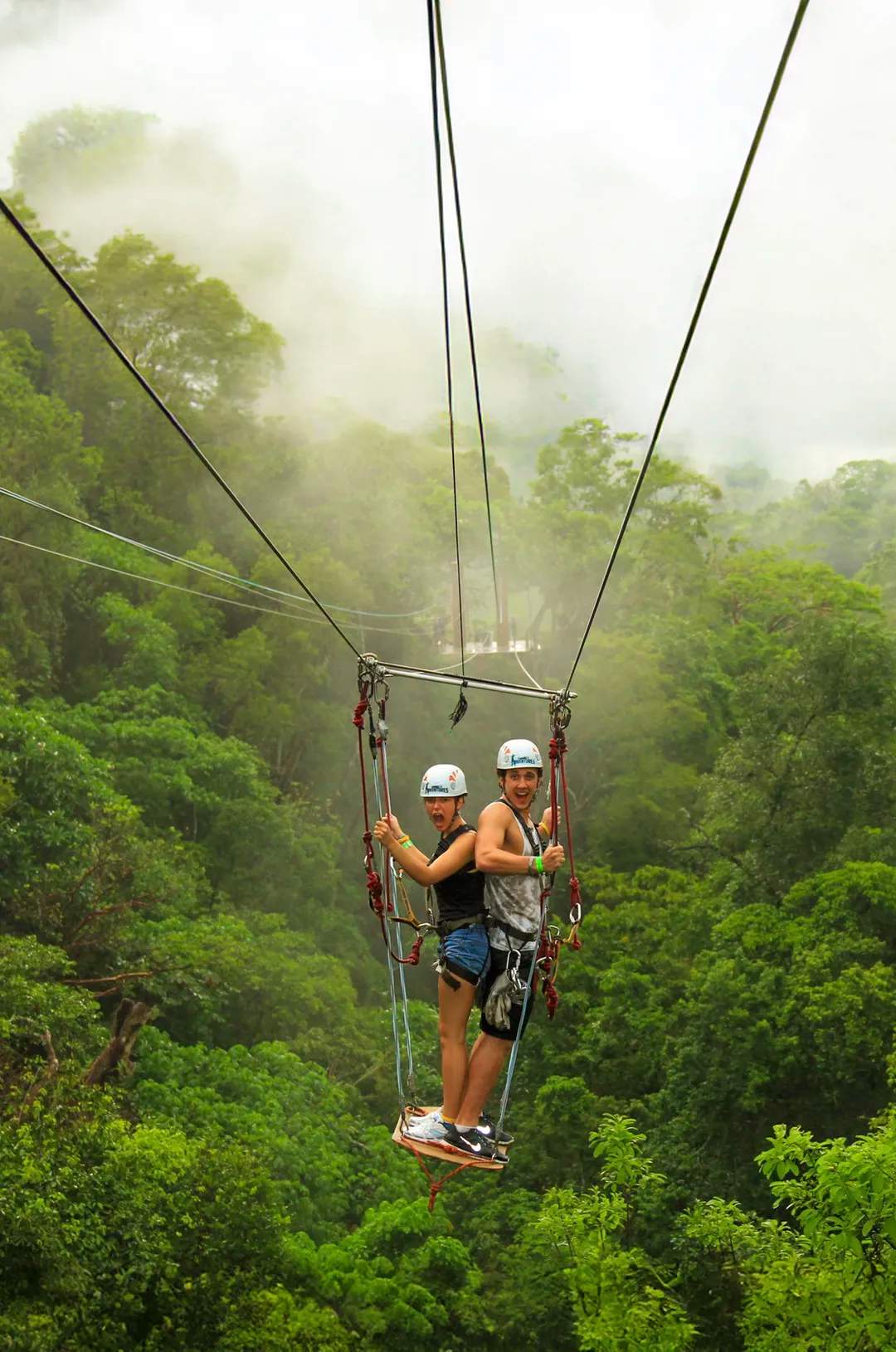 Puerto Vallarta tirolesas dobles