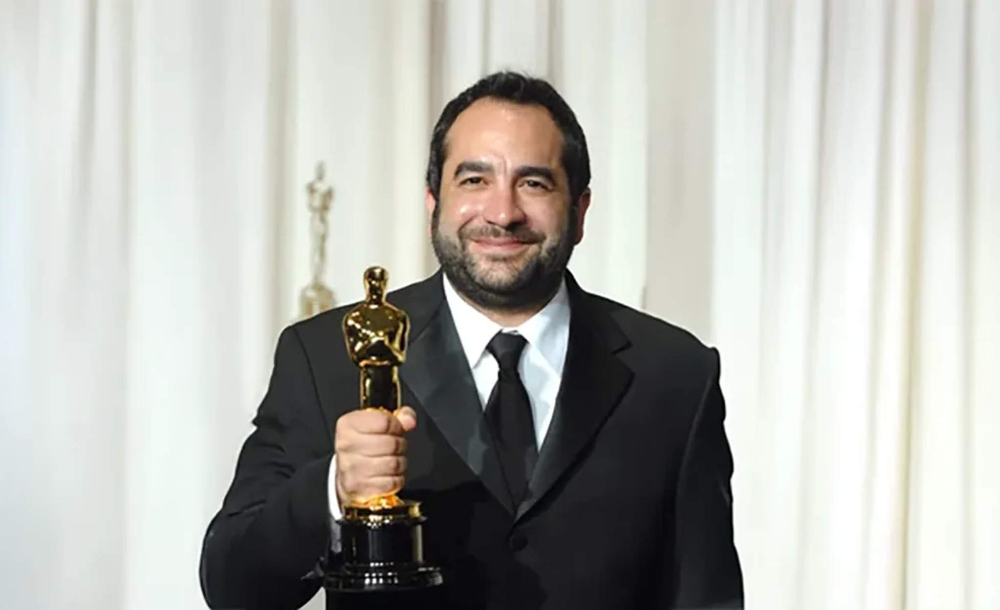 Eugenio Caballero, en la celebración de los Premios Oscar.