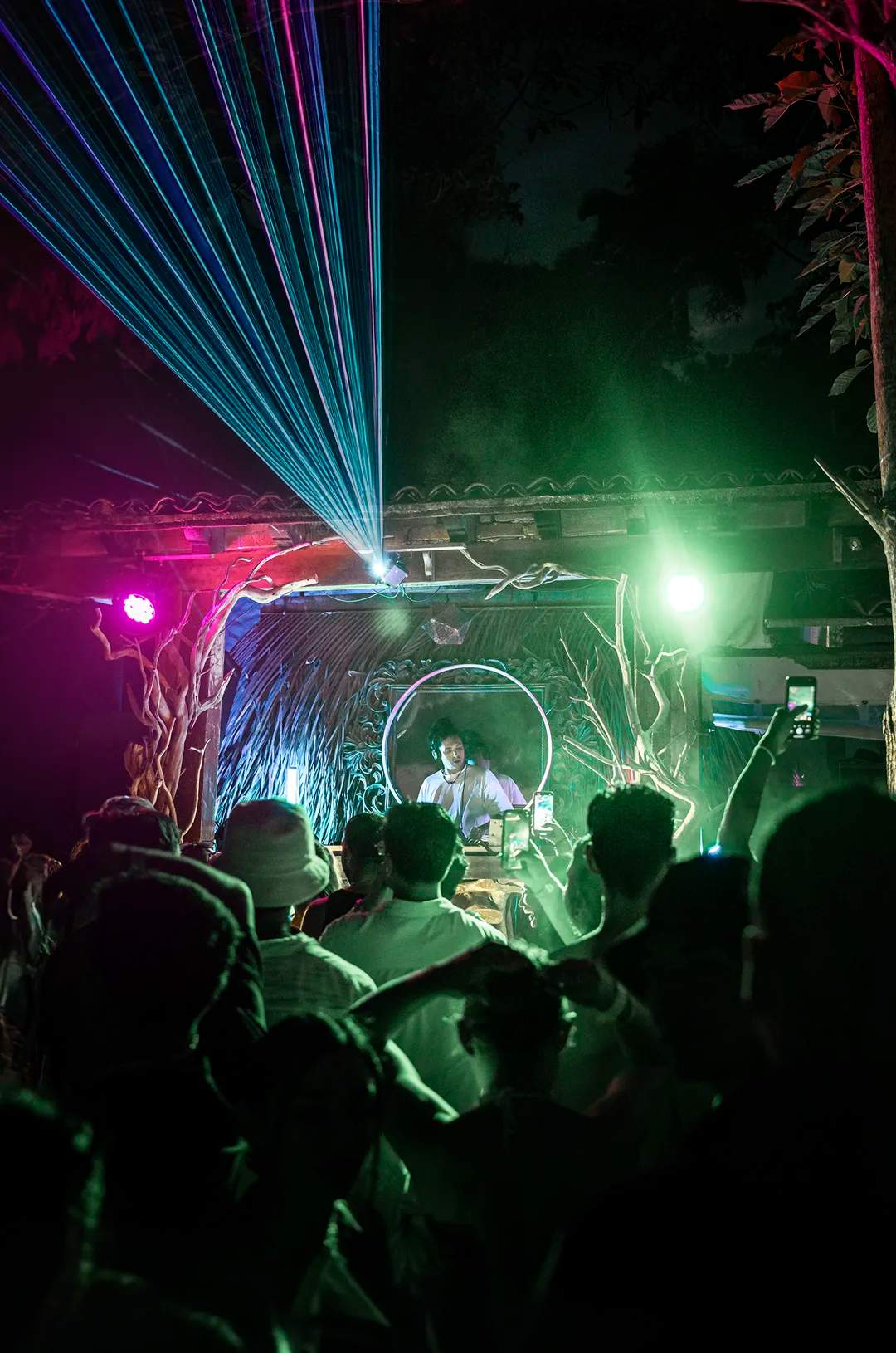 DJ playing at Majahuitas for the best 2024 New Year’s Party in Puerto Vallarta, Mexico.