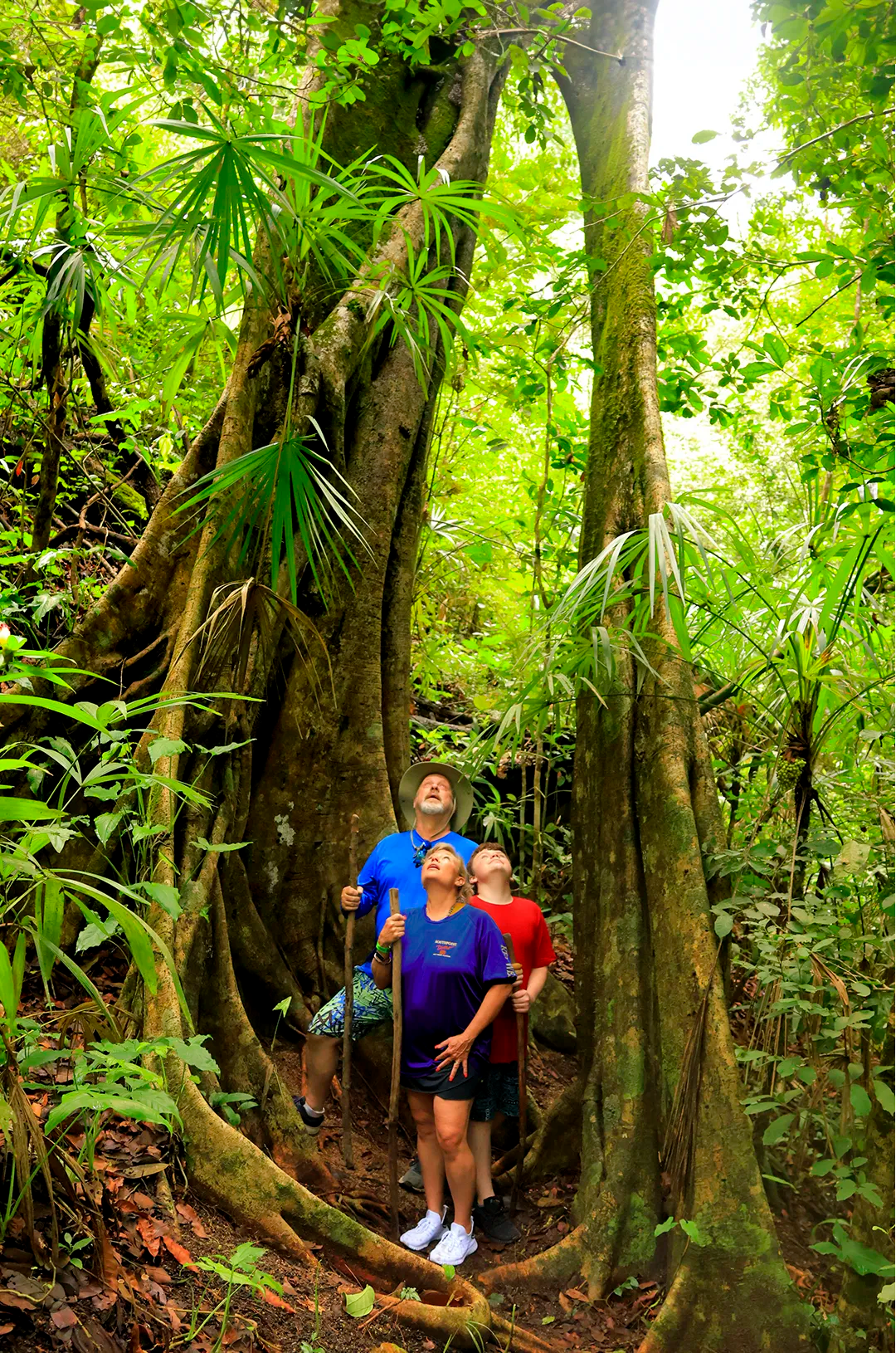 Couple enjoying at Puerto Vallarta hiking, as part of the All Terrain tour.