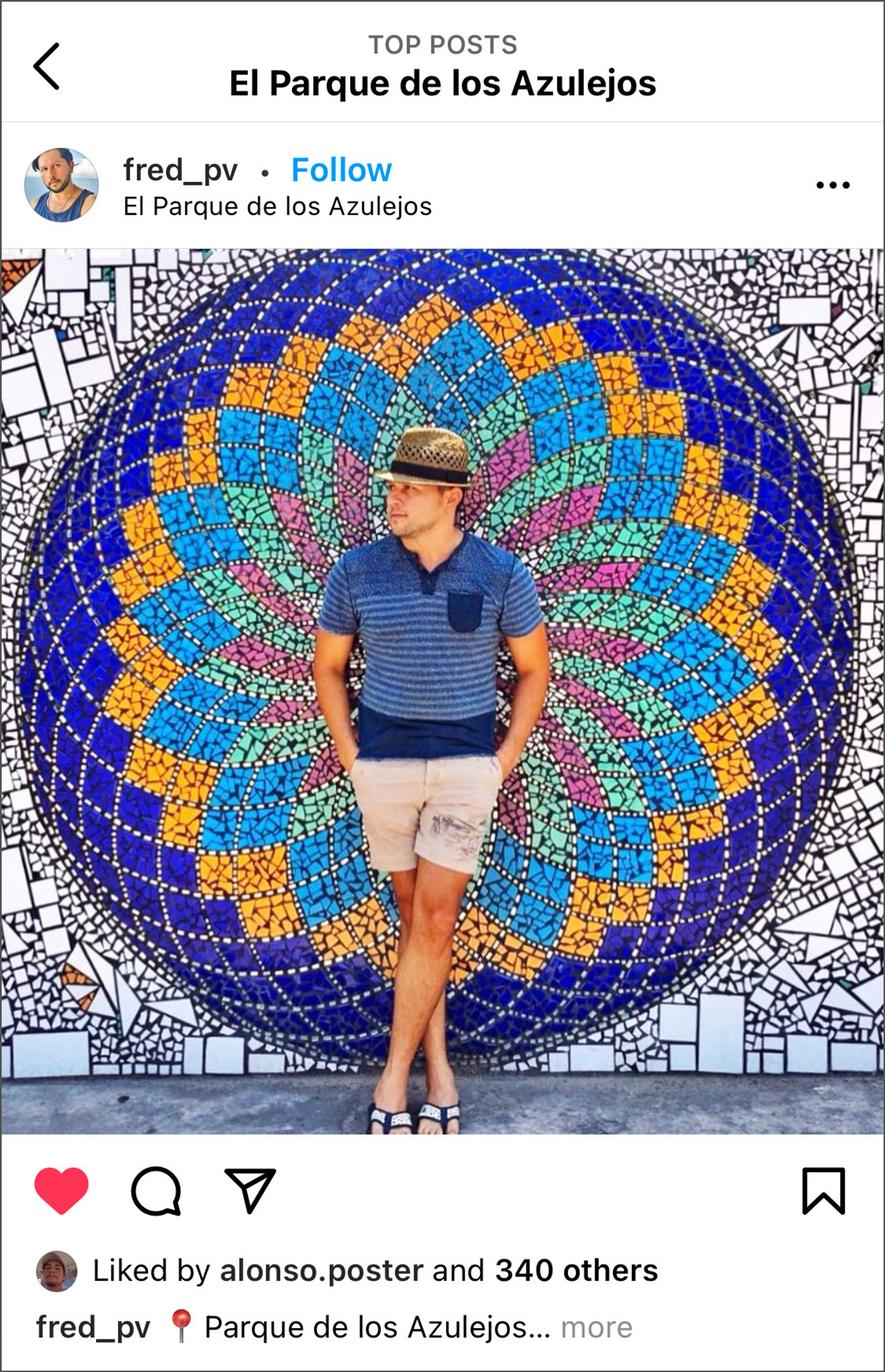 Woman watching the sunset from Mirador de la Cruz in Puerto Vallarta.