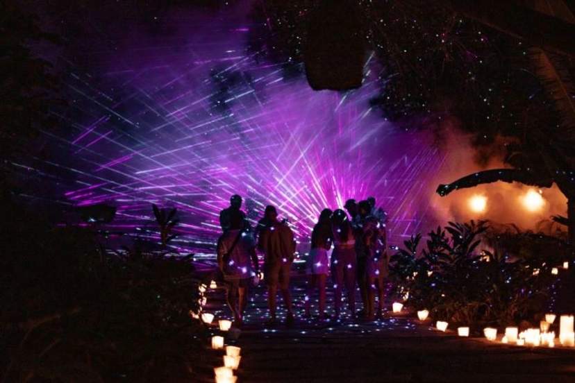 Un evento nocturno en Puerto Vallarta