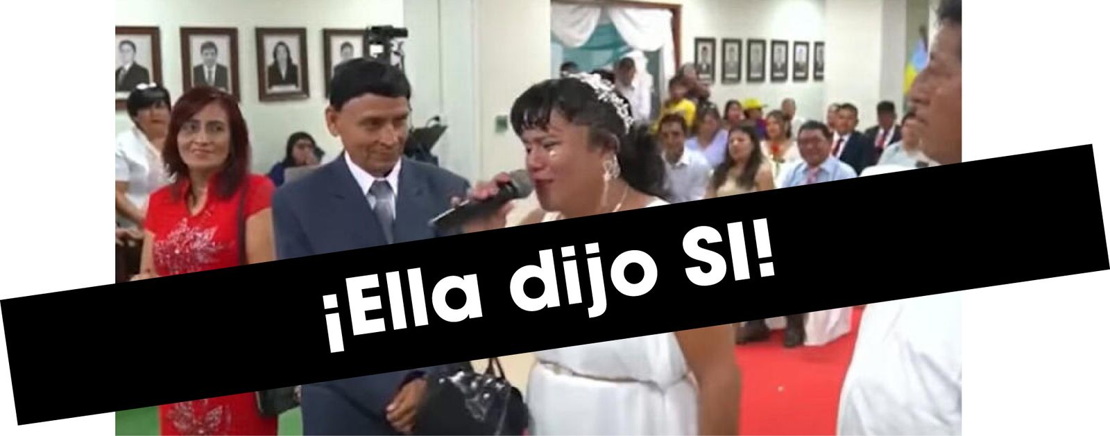 Ella dijo «¡Sí, acepto!»: de novia fugitiva a rostro publicitario