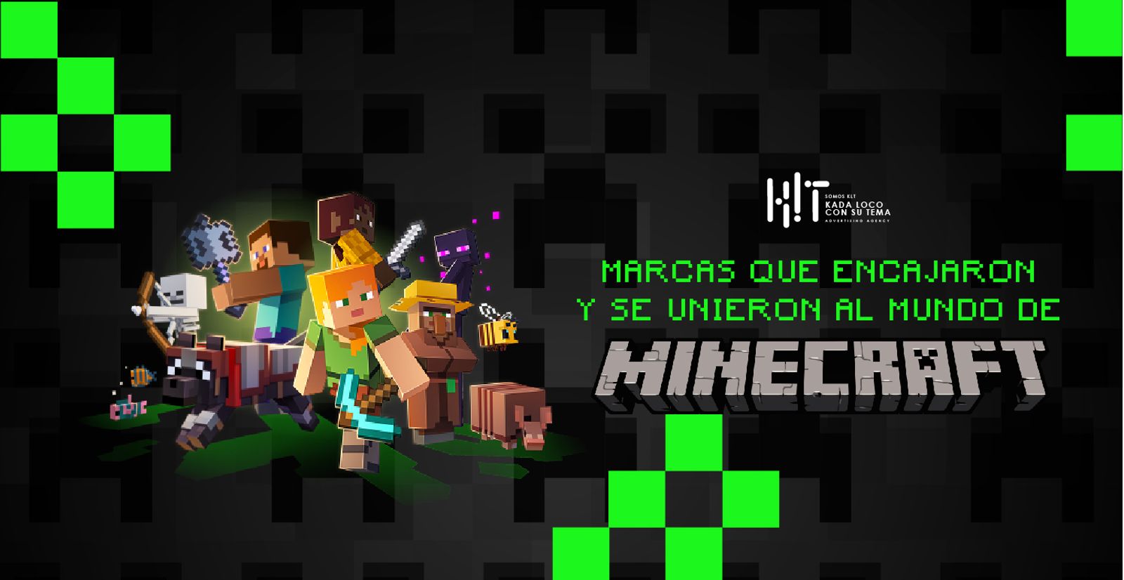 Una película de Minecraft y las marcas que se volvieron cuadradas