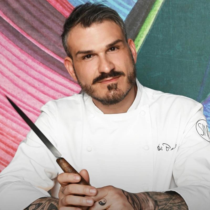 Le grand chef Roberto di Pinto