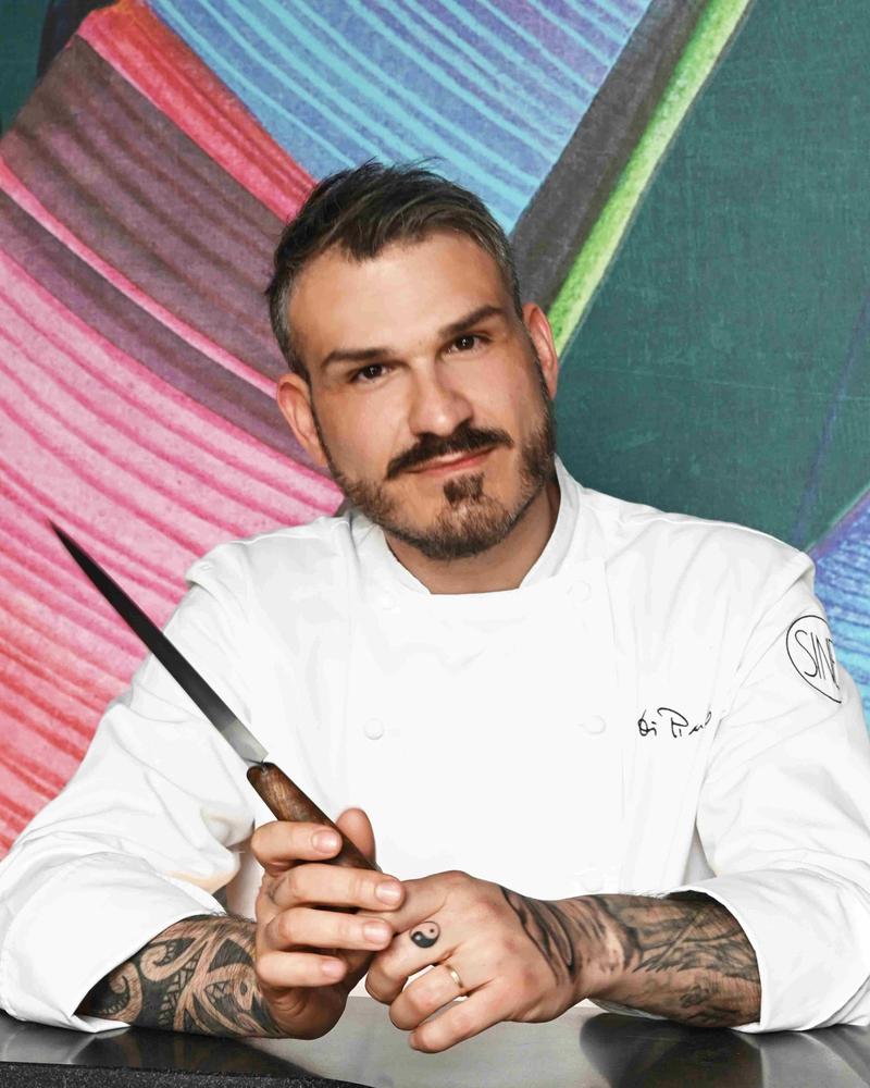 Chef cuisinier Roberto di Pinto