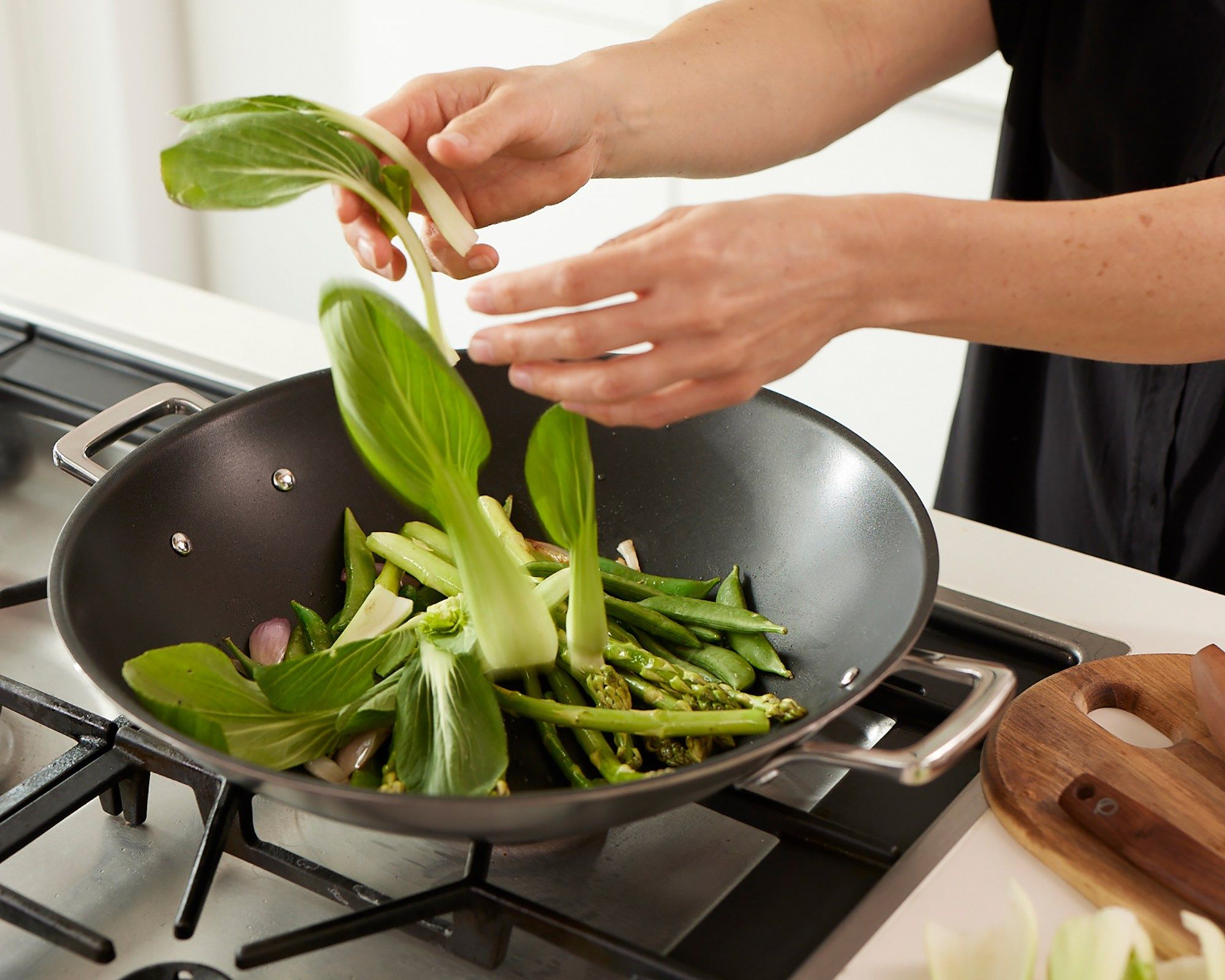 wok avec legumes