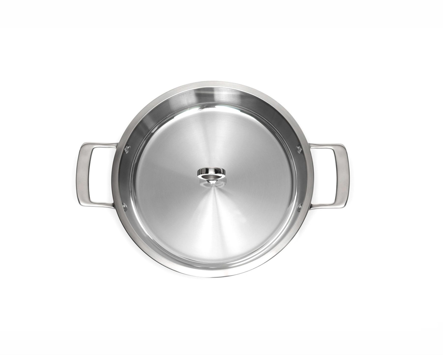 Uncoated 30cm Olav Serving Pan Top View
