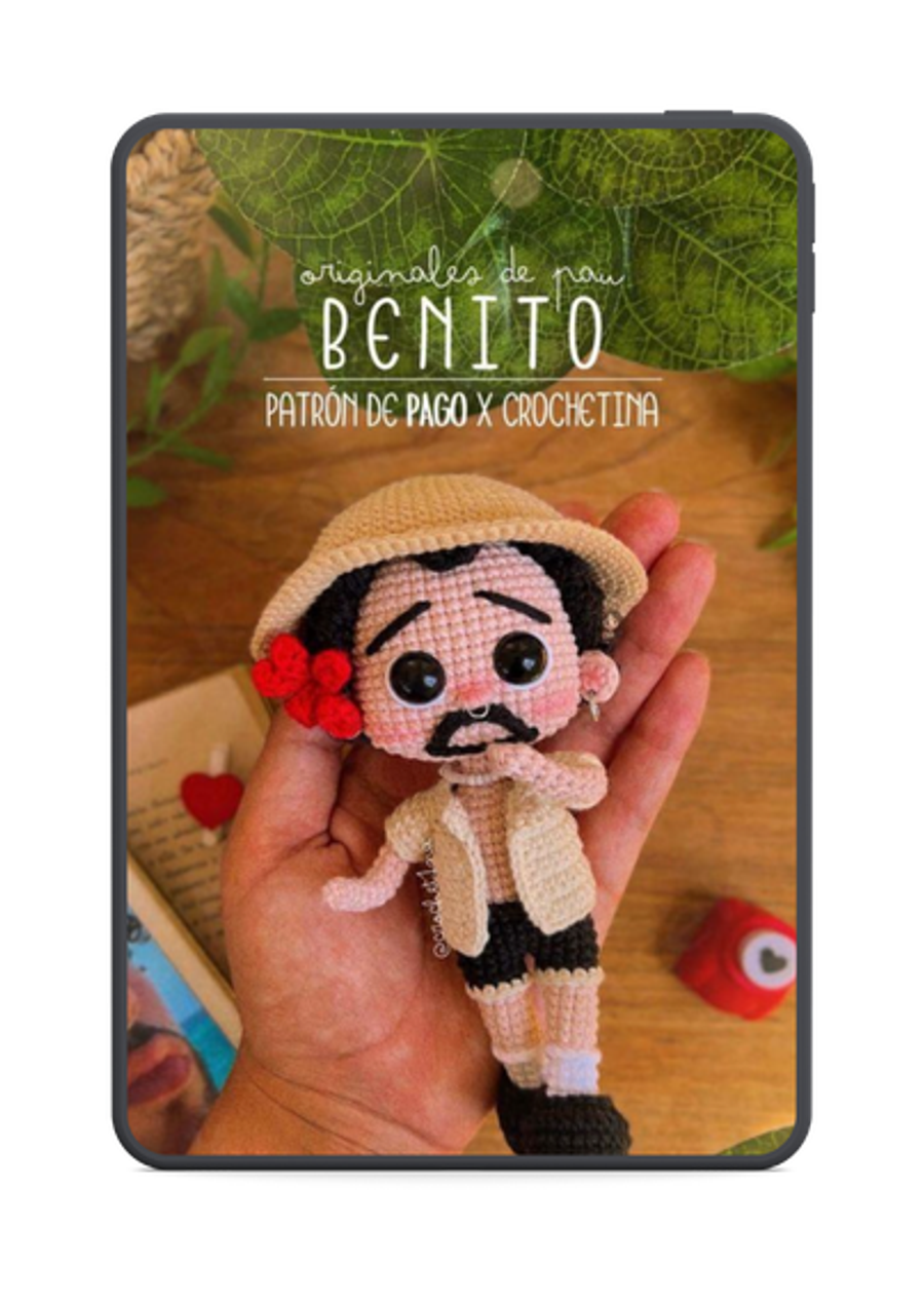 Referencia de amigurumi tejido a crochet