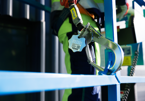 Bild på personligt fallskydd