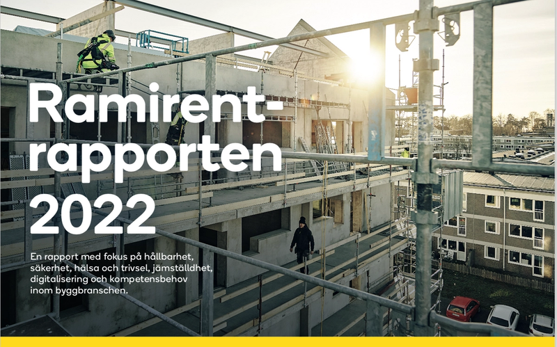 Ramirentrapporten 2022 – Ta del av färska insikter om säkerhet, miljö och teknikutveckling inom byggbranschen direkt i vår omfattande årsrapport.