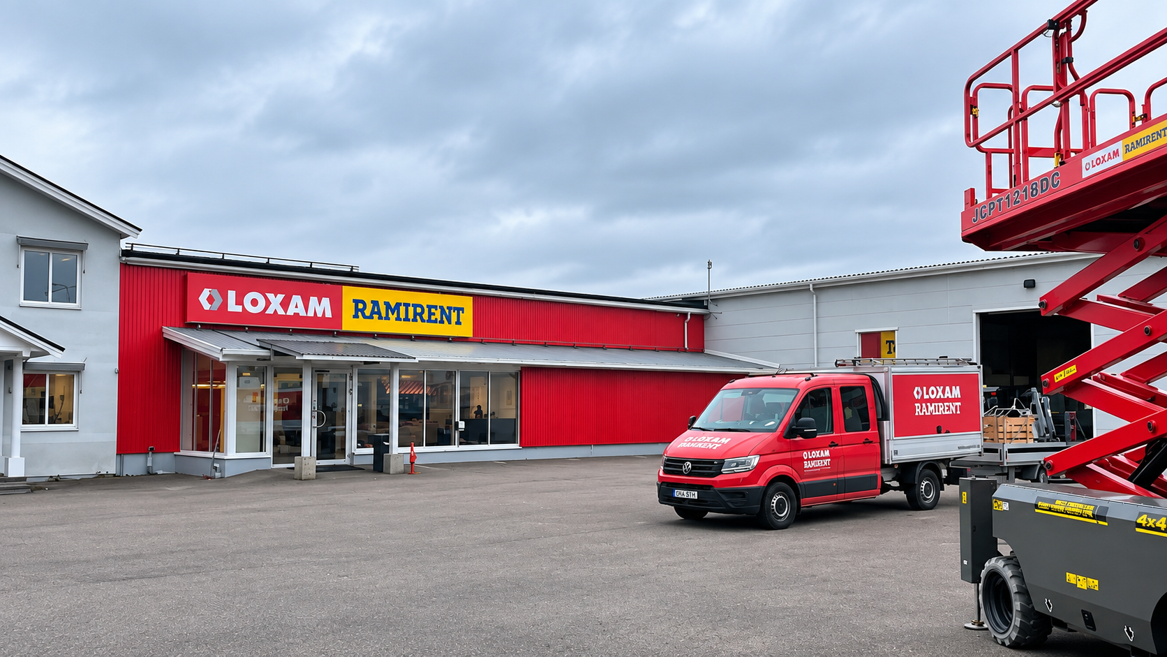 Bild från nya kundcentret i Borlänge