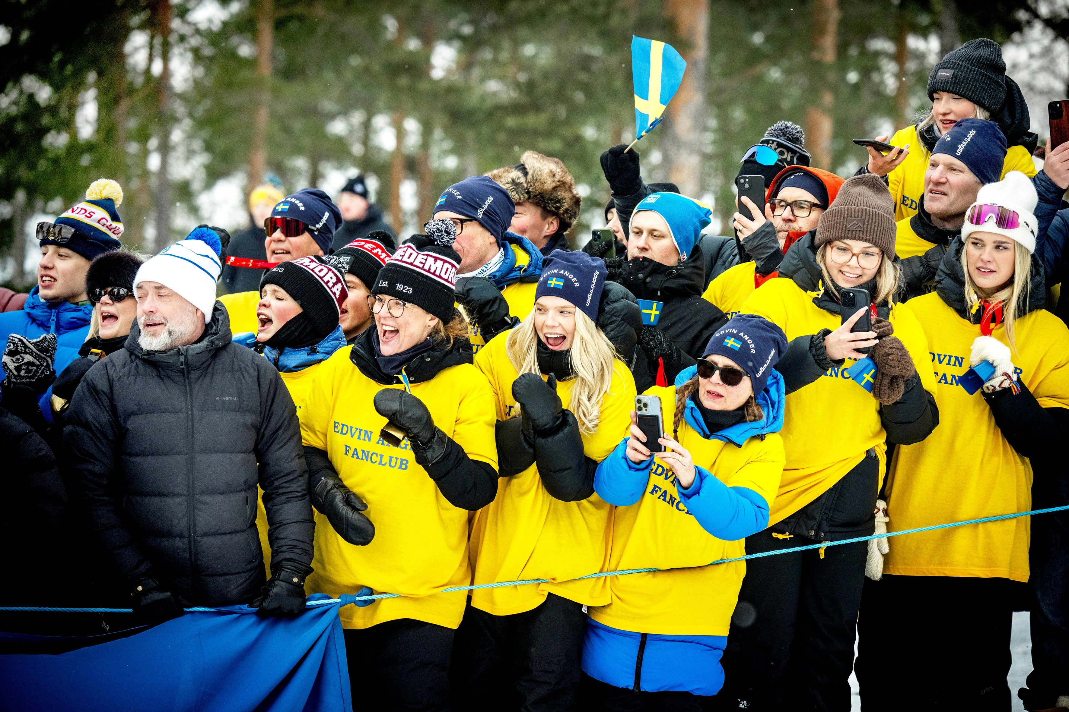Svensk hejarklack vid skidspåret