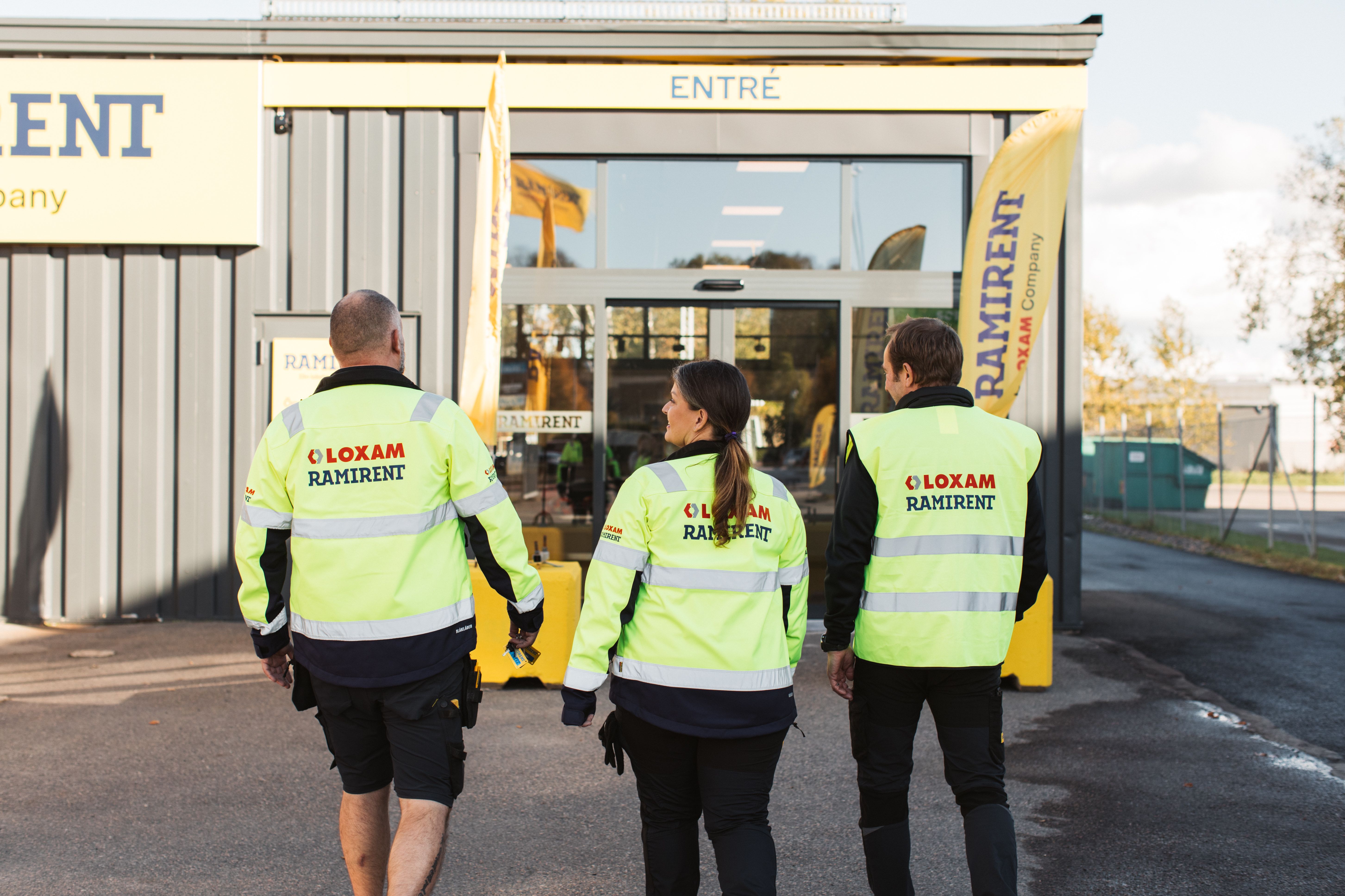 Kollegor på Ramirent
