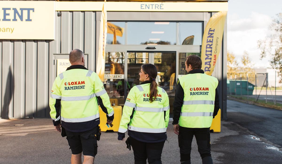 Kollegor på Ramirent