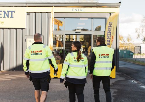 Kollegor på Ramirent