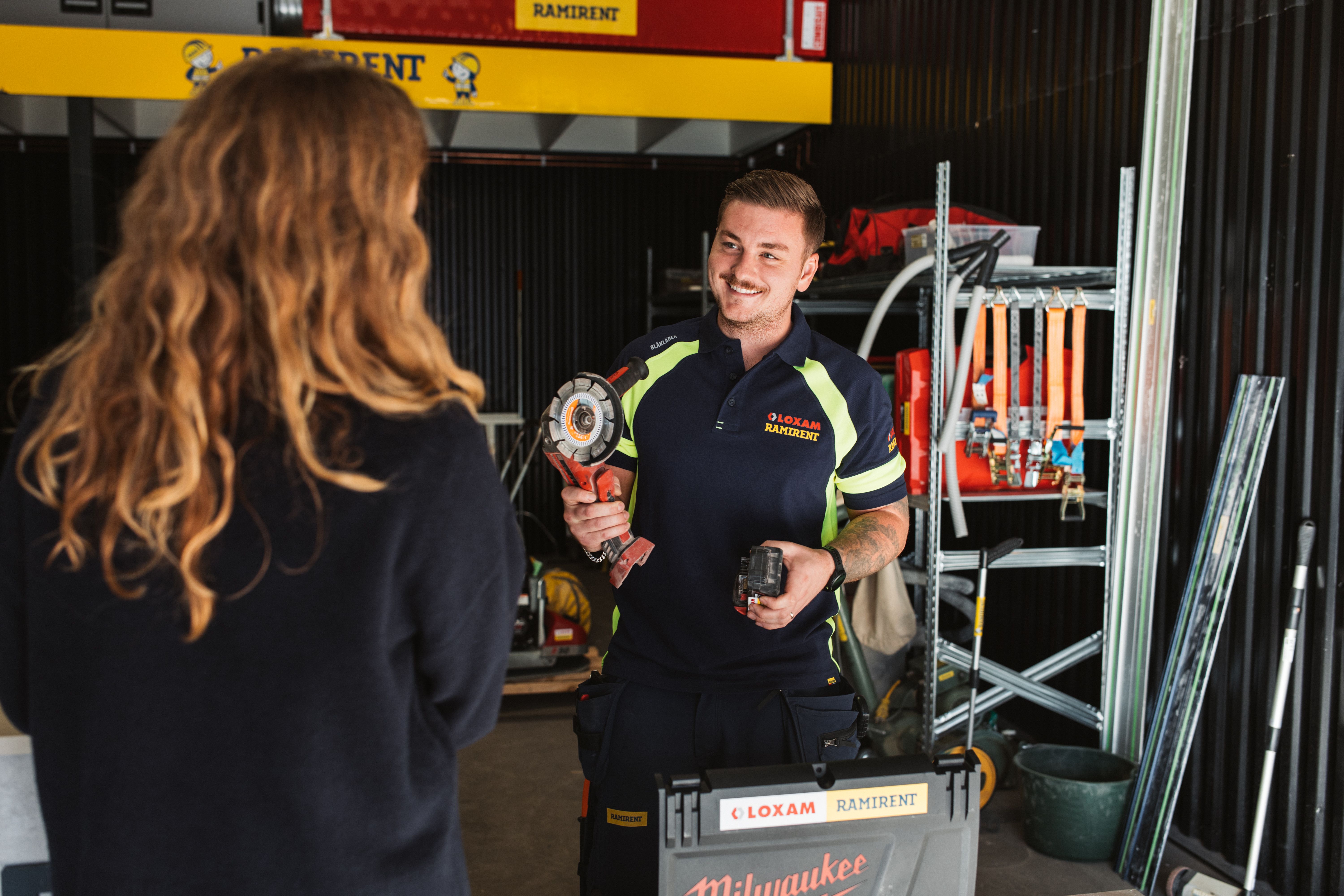 RamiConnect ger dig all nödvändig information när du hyr av Ramirent.