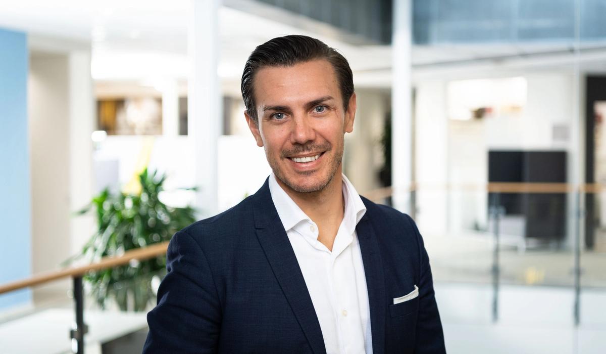 Bild på Jimmy Dahlström, ny chef för Den temporära fabriken på Ramirent